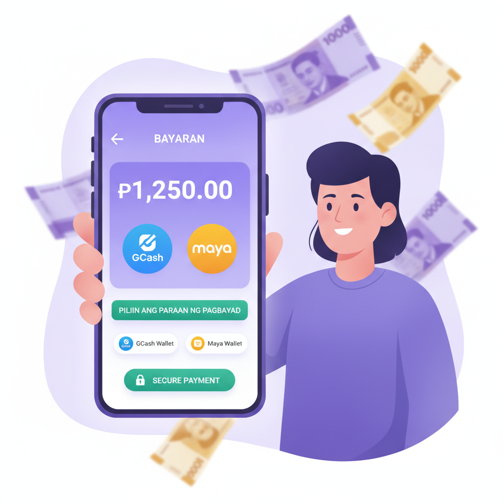 Illustration: How to Make Your First Deposit on Vermillions Crimson (GCash, Maya & Bank)